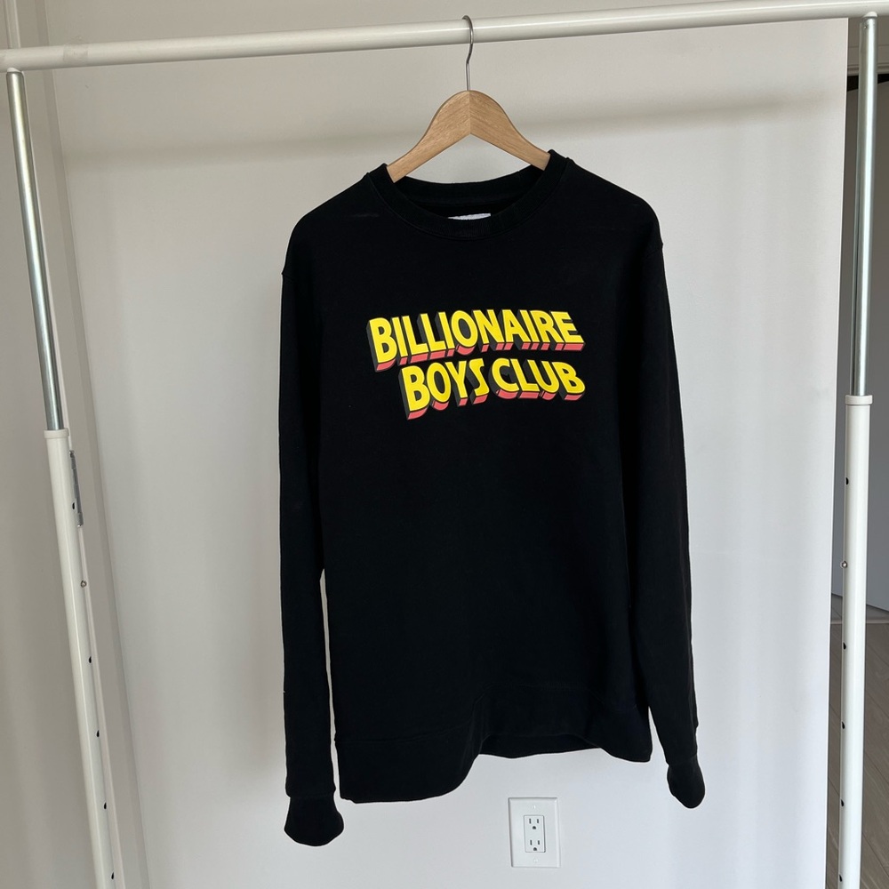 Billionaire Boys Club - Black Sweatshirt with Logo (L)